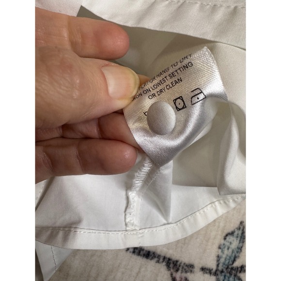 The Shirt Rochelle Behrens Embroidered Saylor Blouse Top Tuckernuck Small - Picture 9 of 11